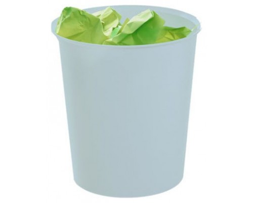 PAPELERA ECOGREEN 100% RECICLADO Y RECICLABLE AZUL PASTEL 18 LITROS 290X310 MM ARCHIVO 2000 2001 AZ PS (Espera 4 dias)